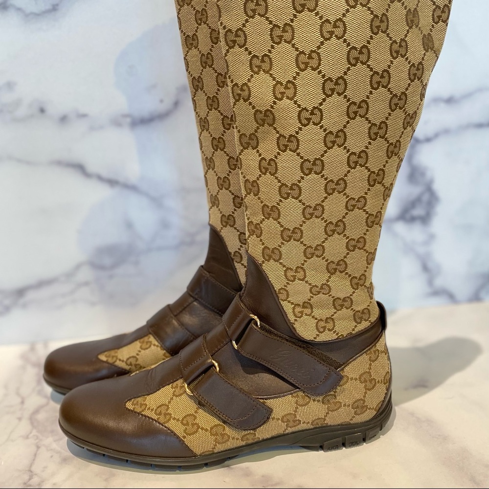 Gucci monogram boots - Picture 3 of 5